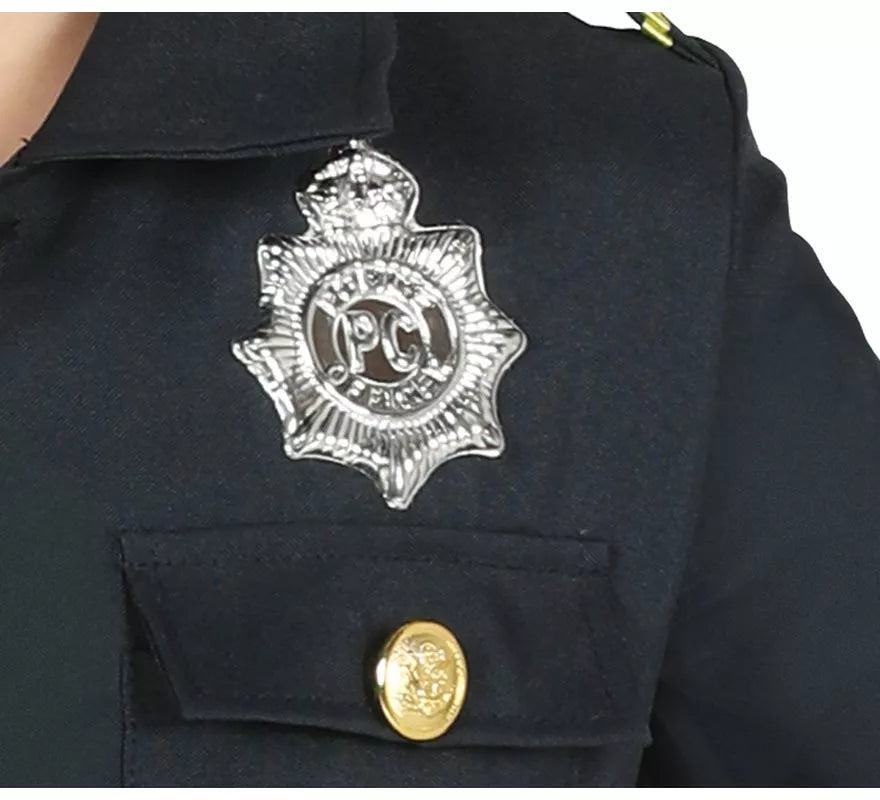 Disfraz de Policía azul para niños