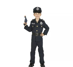 Blue Police Costume for Kids