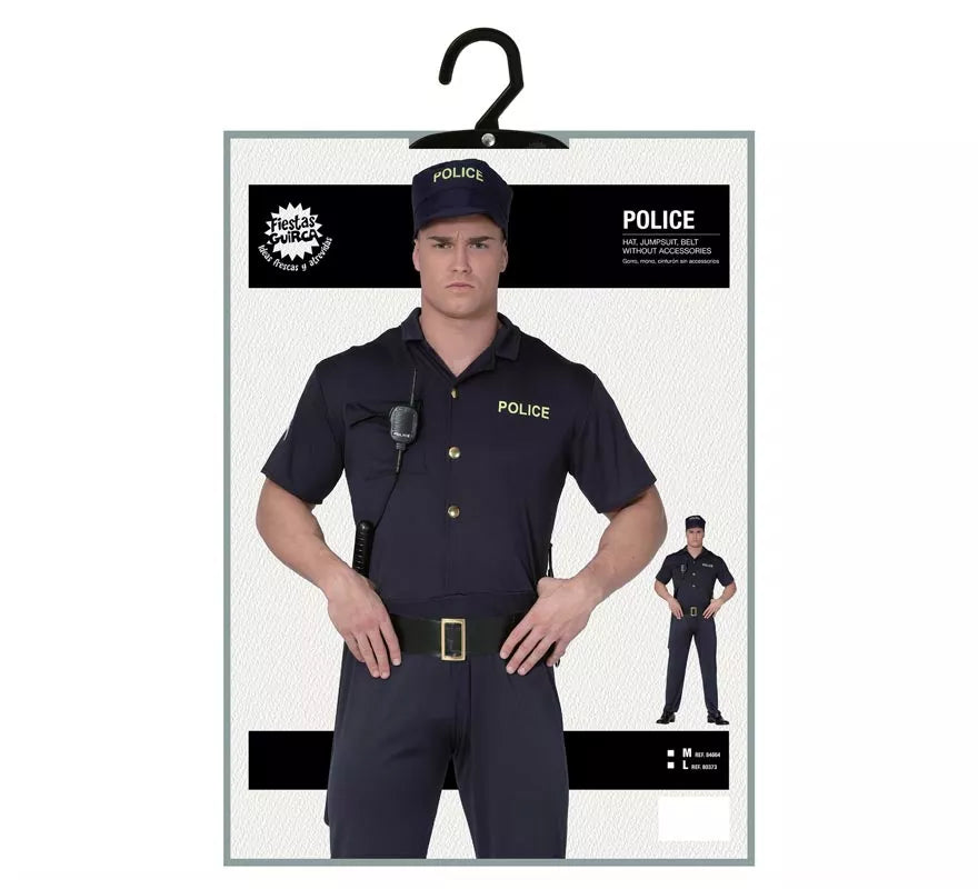 Disfraz de Policía cachas para hombre