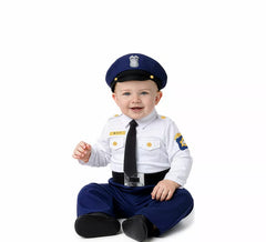 Police Costume with Hat for baby
