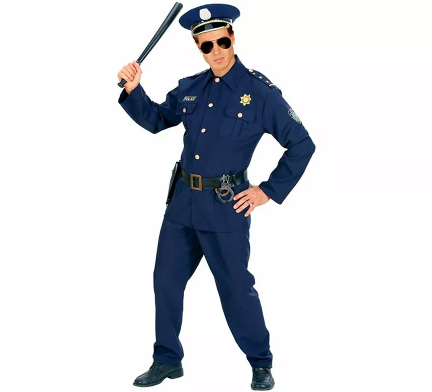 Translation missing: en.Disfraz de Policía con Sombrero para hombre