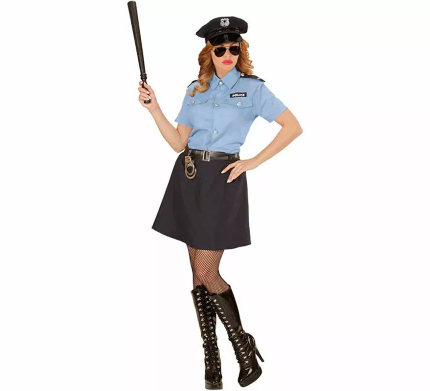 Translation missing: en.Disfraz de Policía con Sombrero para mujer