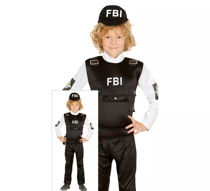 Translation missing: en.Disfraz de Policía del F.B.I. para niño