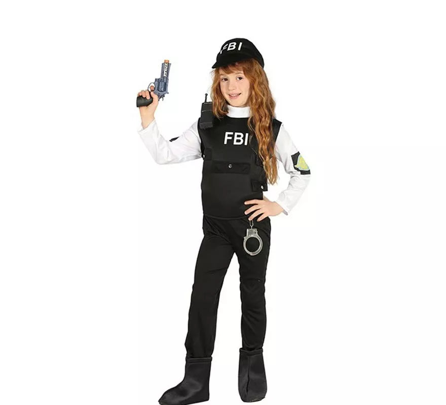 Disfraz de Policía del F.B.I. para niño