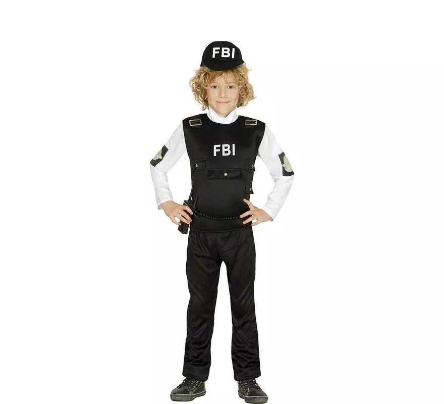 Disfraz de Policía del F.B.I. para niño