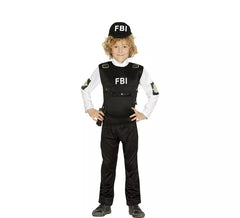 FBI Police Costume for Boys