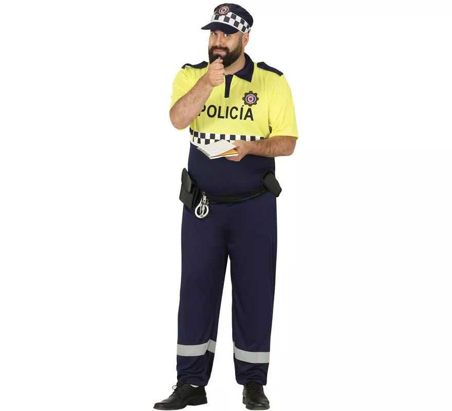 Disfraz de Policía Local para hombre