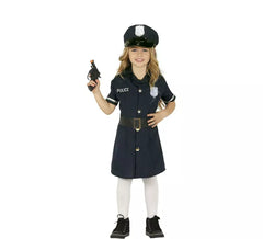 Local Police Costume for Girl