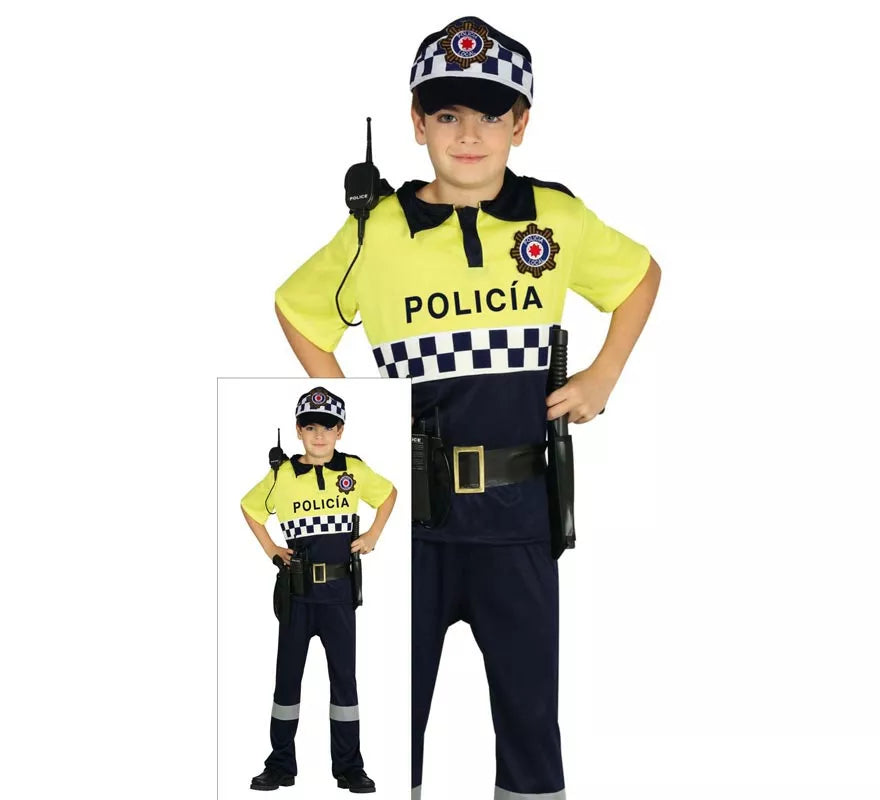 Disfraz de Policía Local para niños