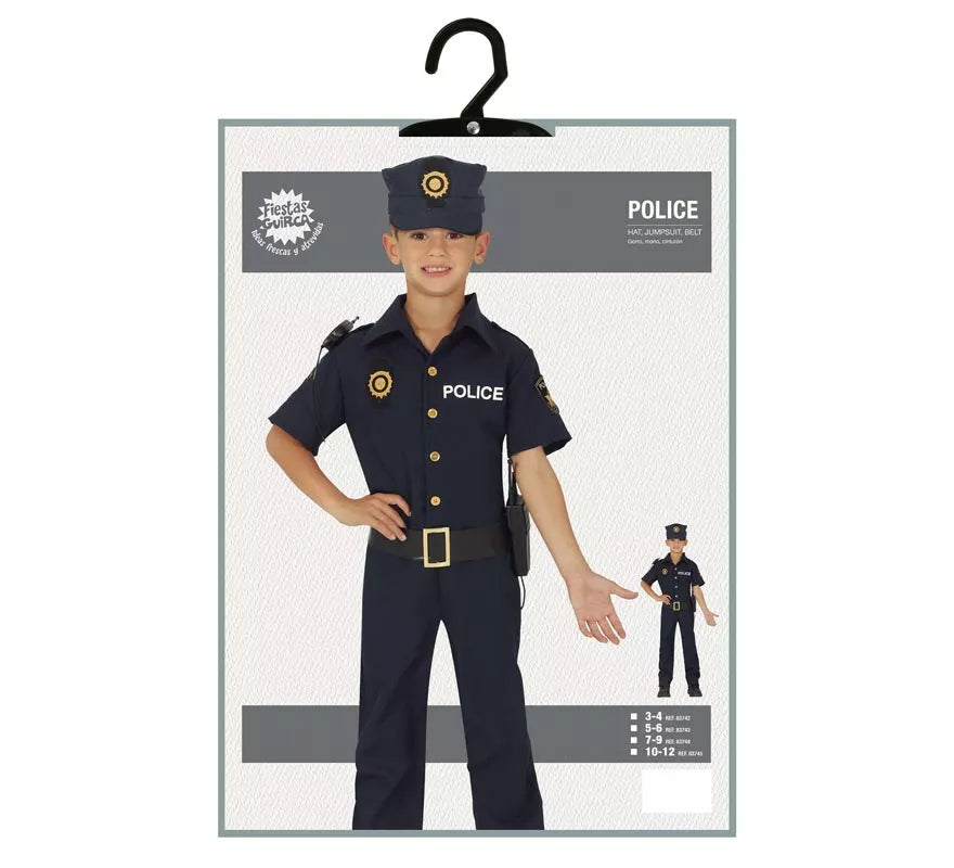 Disfraz de Policía Local para niños