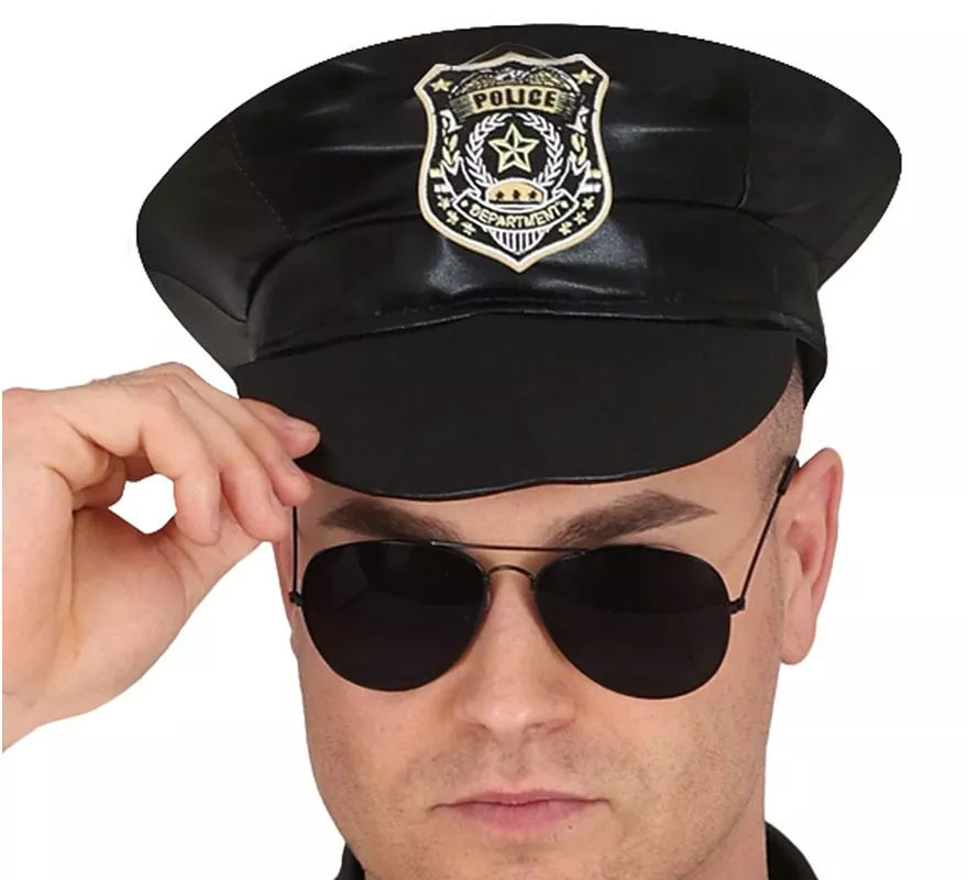 Translation missing: en.Disfraz de Policía manga corta para hombre
