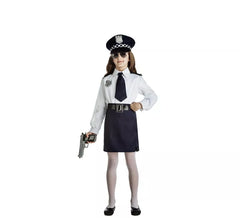 Police costume for girl