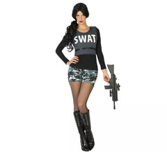 SWAT Police Costume for Women