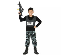 SWAT Police Costume for Boys