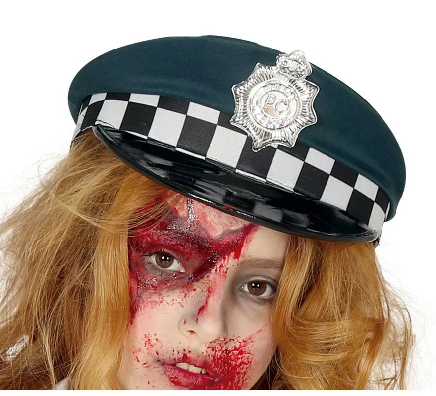 Disfraz de Policía Zombie para niña