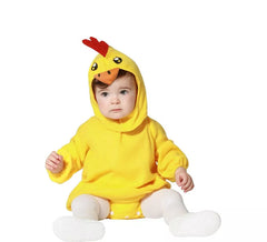 Yellow Chicken Costume with Hood for Baby