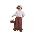 Disfraz de Posadera Medieval para niña