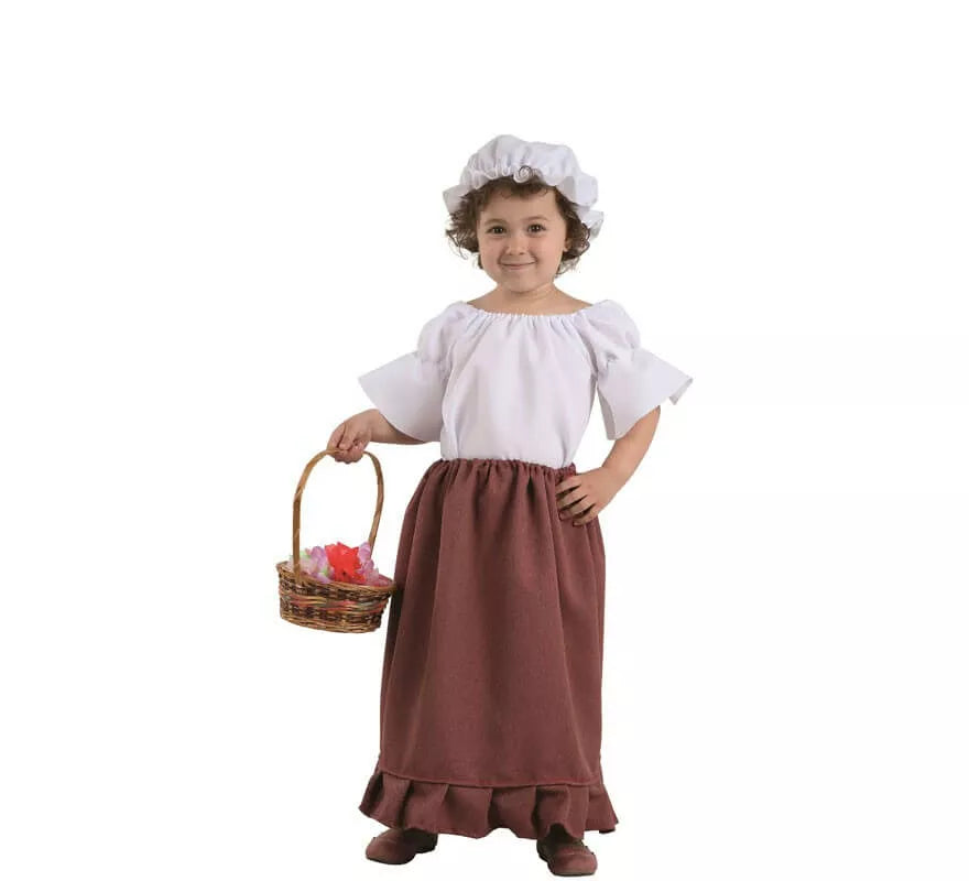 Translation missing: en.Disfraz de Posadera Medieval para niña
