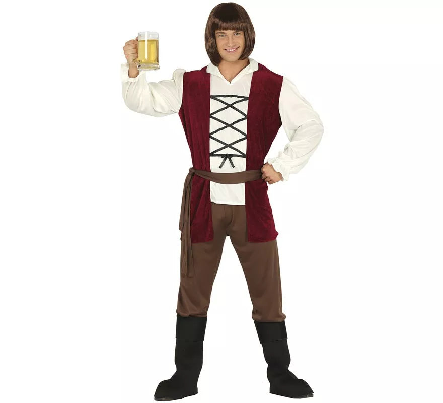 Translation missing: en.Disfraz de Posadero Medieval para hombre