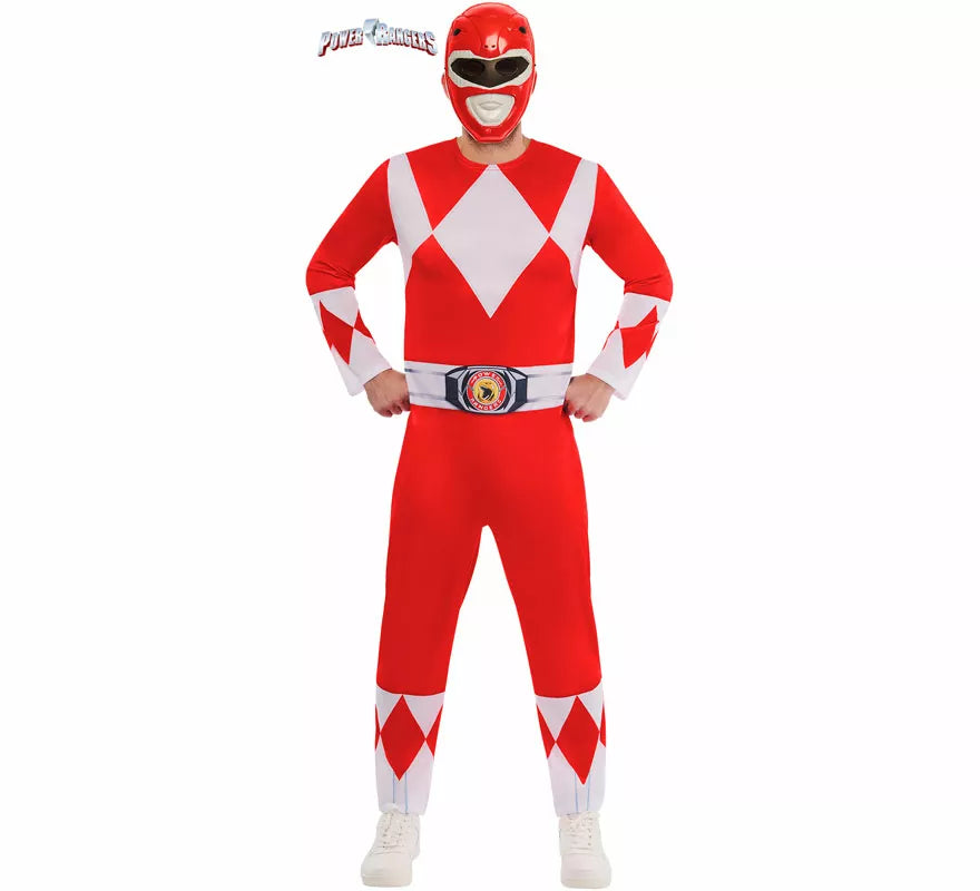 Translation missing: en.Disfraz de Power Ranger Rojo para hombre