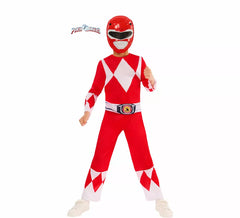 Costume di potere Red Ranger per ragazzi