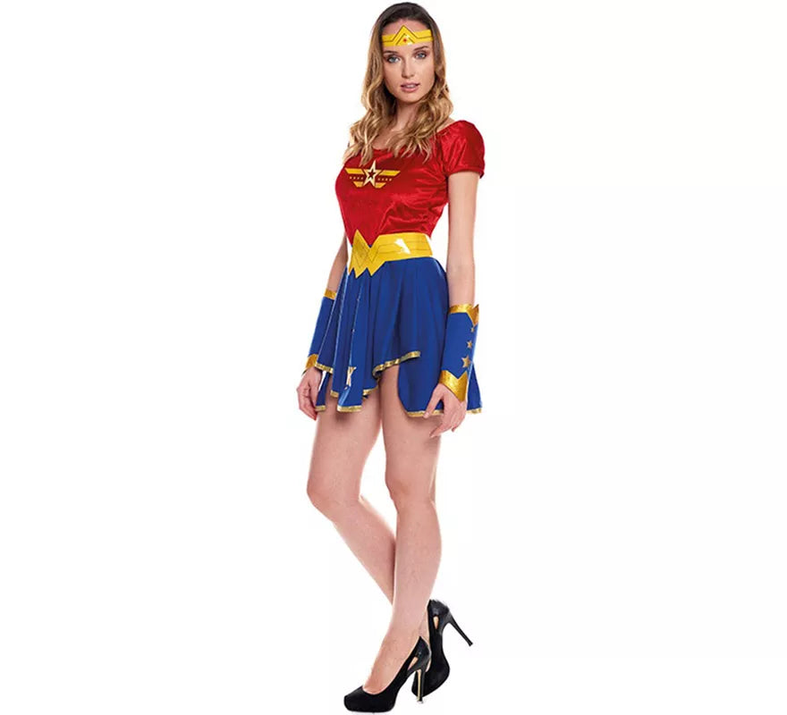 Translation missing: de.Disfraz de Power Woman para mujer