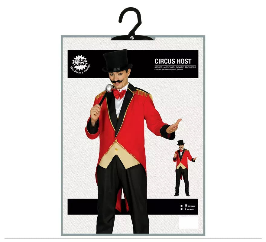 Disfraz de Presentador de Circo para hombre