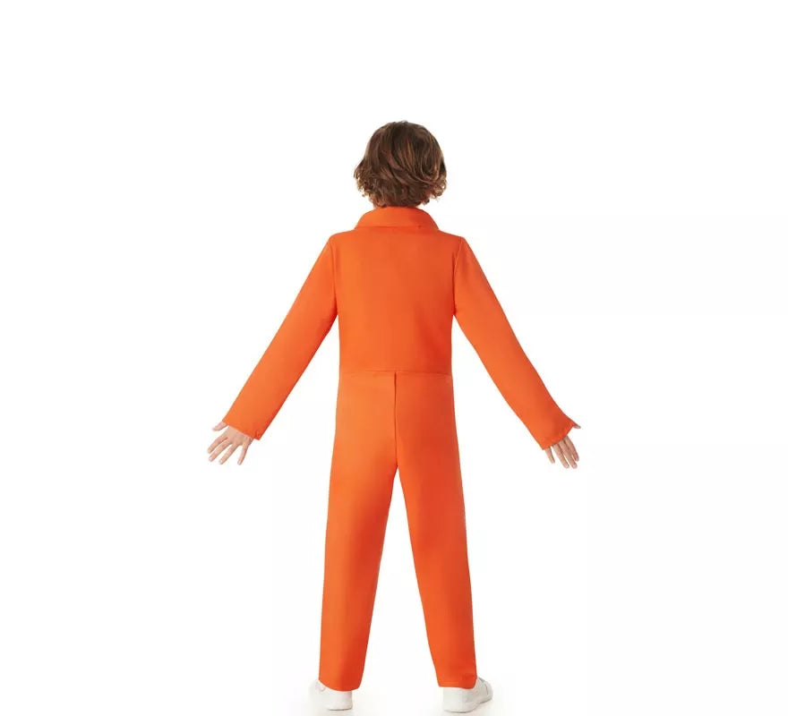 Translation missing: en.Disfraz de Preso Convicto Naranja para niño