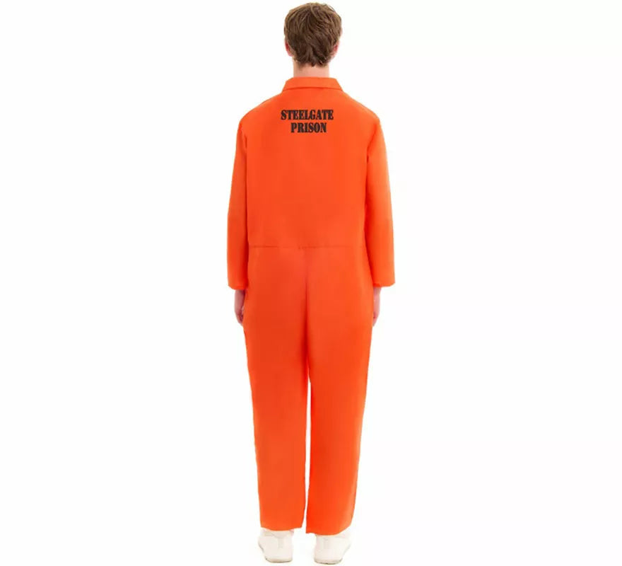 Disfraz de Preso naranja para hombre