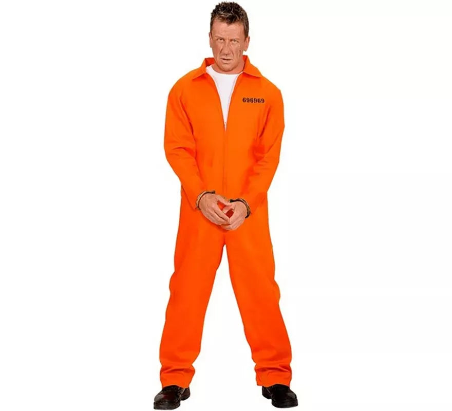 Translation missing: en.Disfraz de Preso naranja para hombre