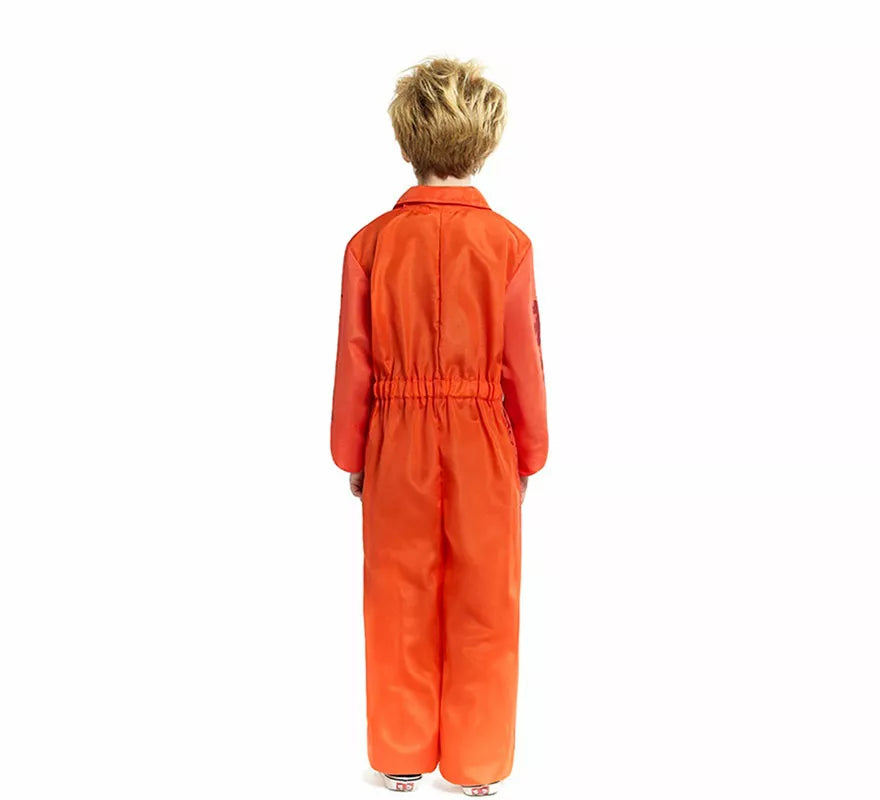 Disfraz de Preso Sangriento para niño