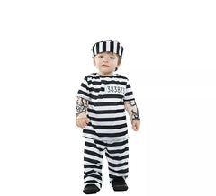 Prisoner Tattoo costume for baby