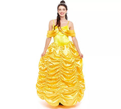 Yellow Fairy Princess Costume for women