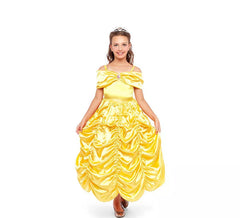 Yellow Fairy Princess Costume for Girl