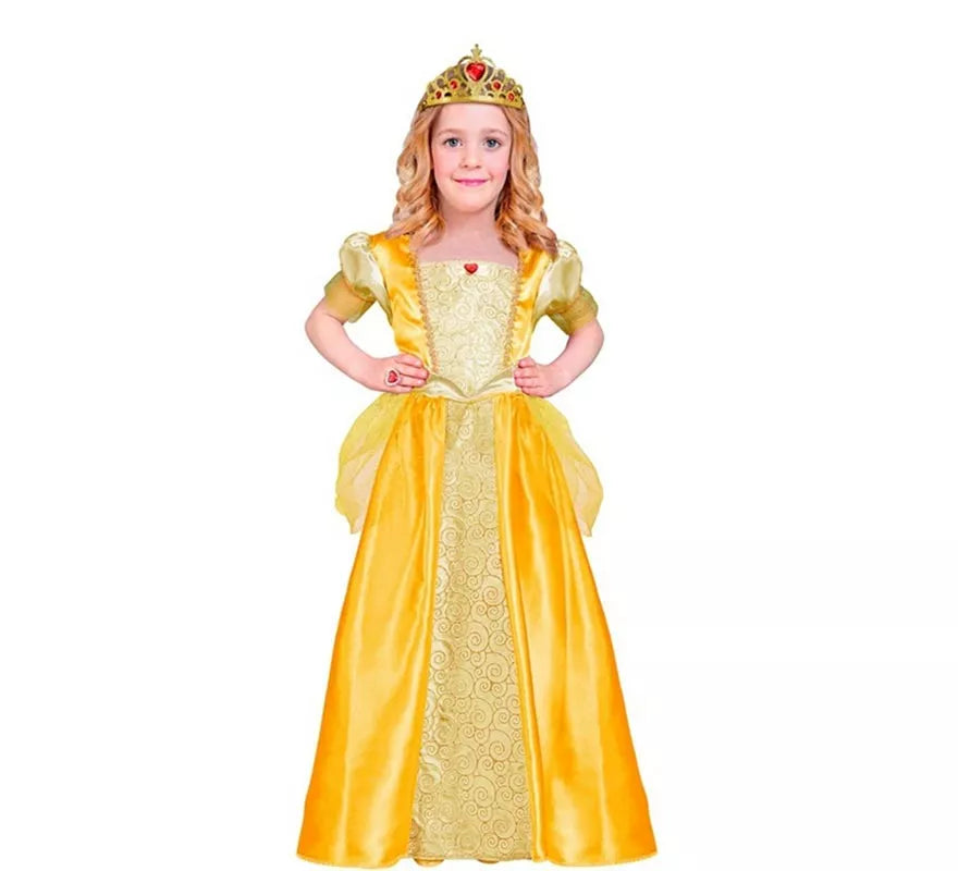 Translation missing: en.Disfraz de Princesa amarilla para niña