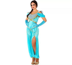 Blue Arabian Princess Costume for Women