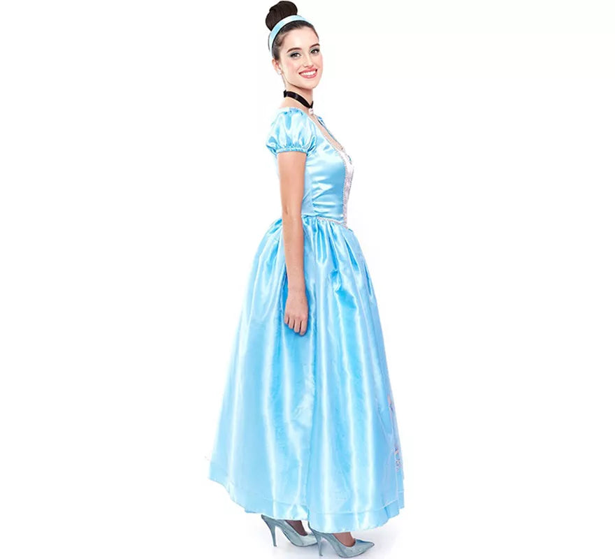 Translation missing: en.Disfraz de Princesa Azul de Cuento de Hadas para mujer