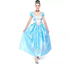 Fairy Tale Blue Princess Costume for Women