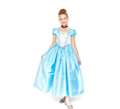 Fairy Tale Blue Princess Costume for Girls