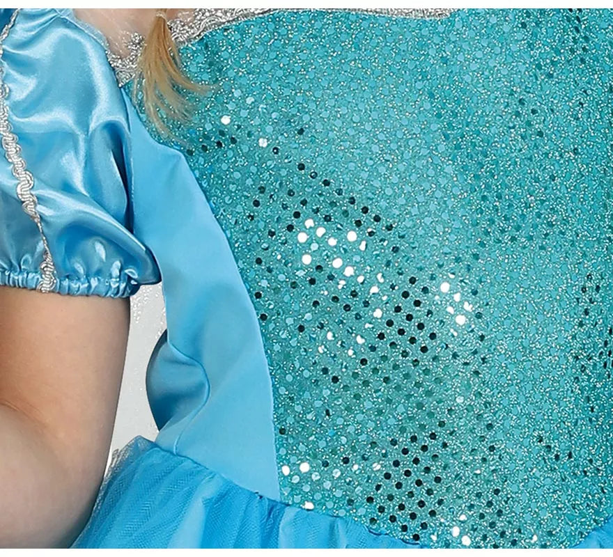 Translation missing: en.Disfraz de Princesa Azul de Hielo para niña