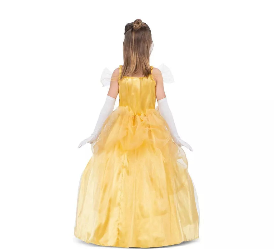 Translation missing: en.Disfraz de Princesa Bella amarilla para niña