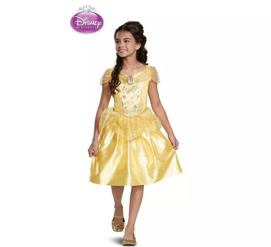 Disfraz de Princesa Bella Clásica para niña