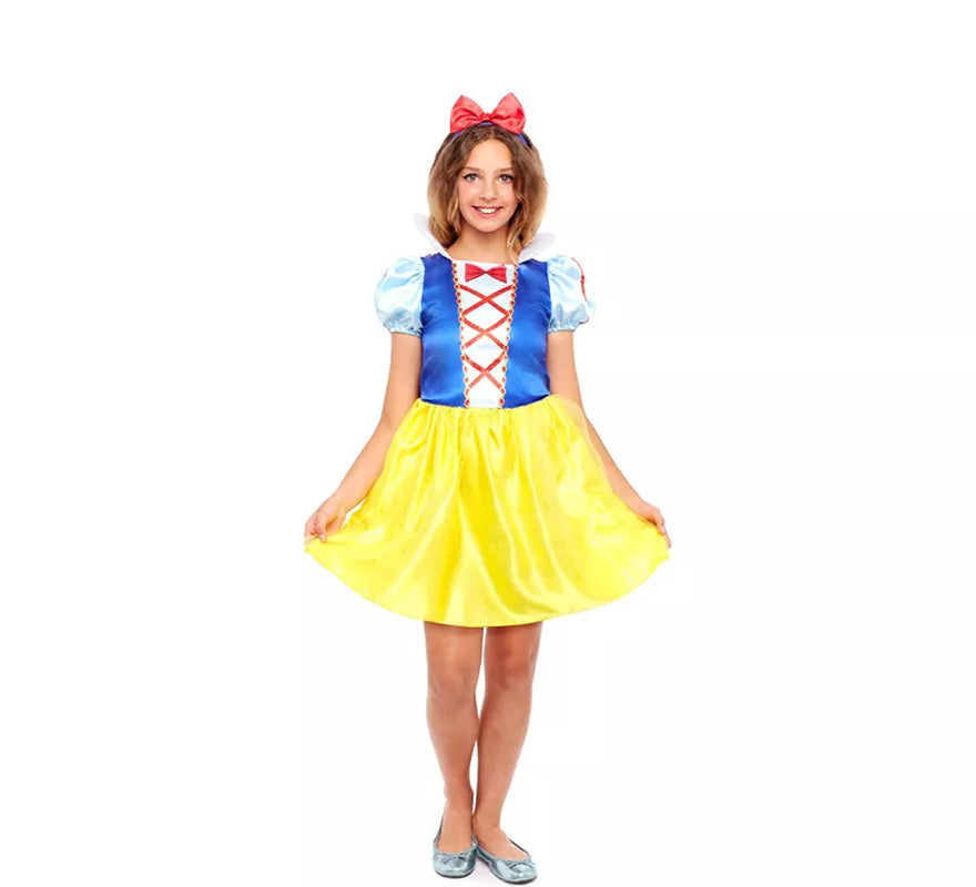 Translation missing: en.Disfraz de Princesa Blancanieves para niña
