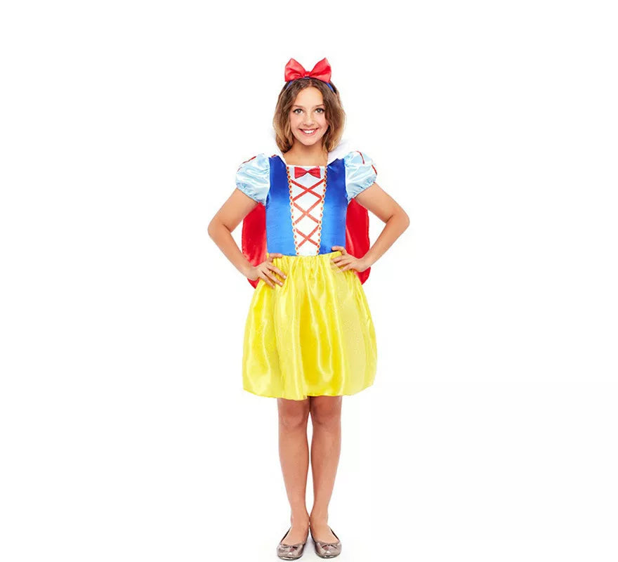 Disfraz de Princesa Blancanieves para niña
