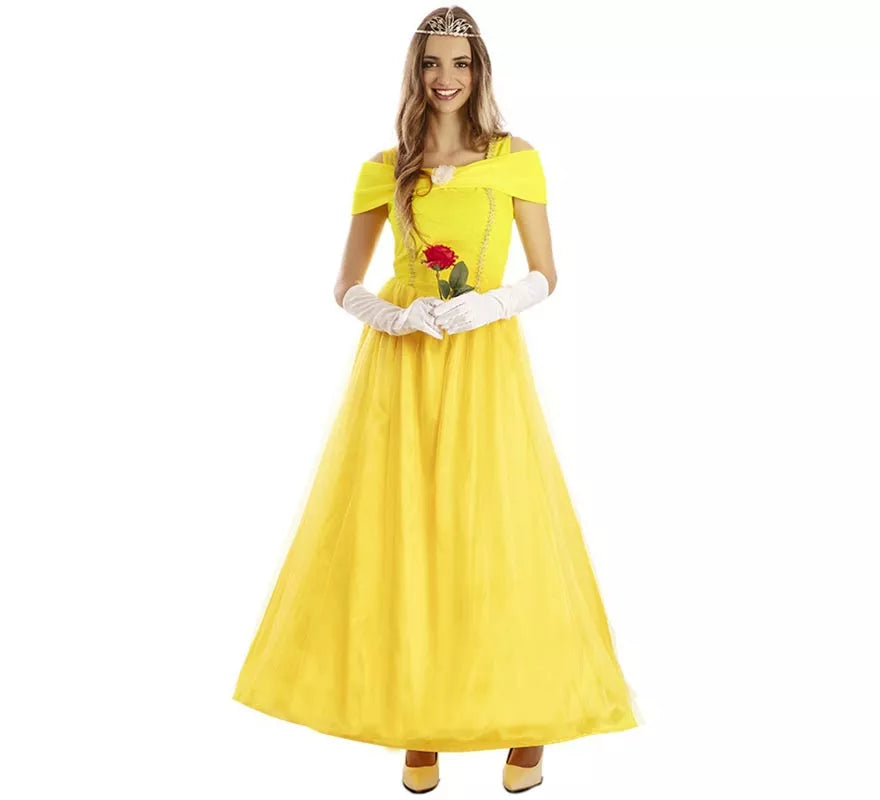 Translation missing: en.Disfraz de Princesa de Cuento amarilla para mujer