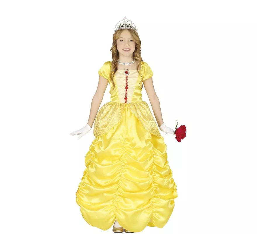 Translation missing: en.Disfraz de Princesa de cuento Amarilla para niña