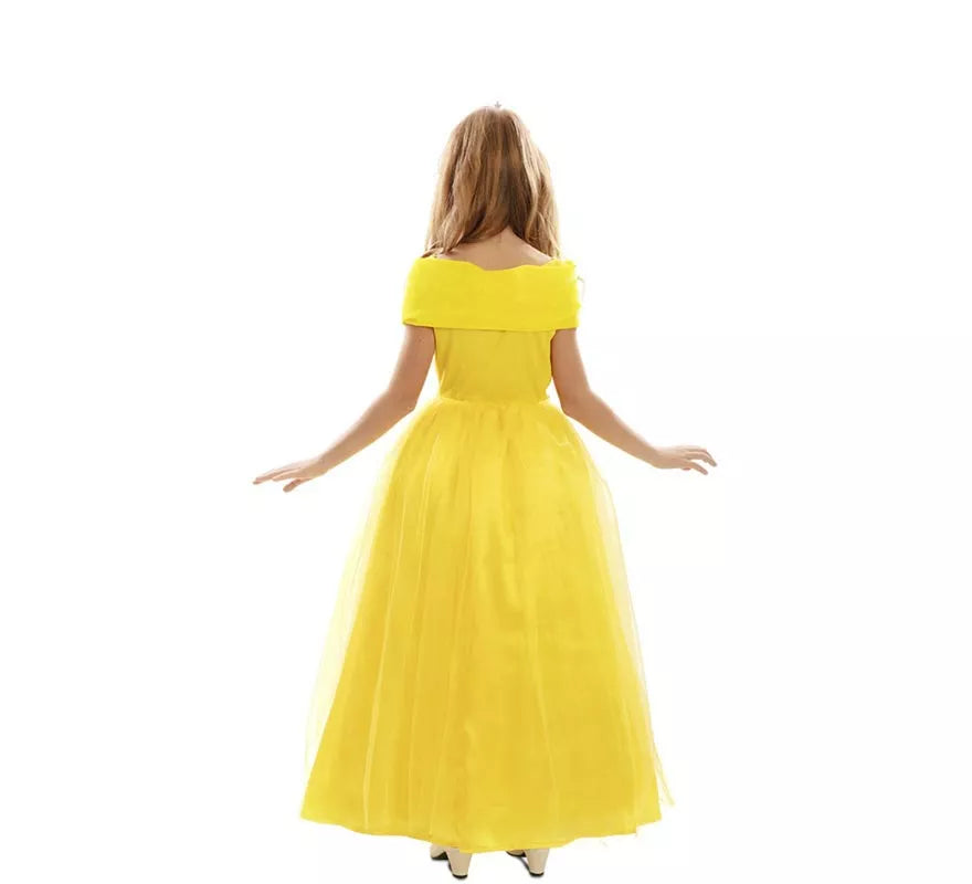 Translation missing: en.Disfraz de Princesa de Cuento amarilla para niña