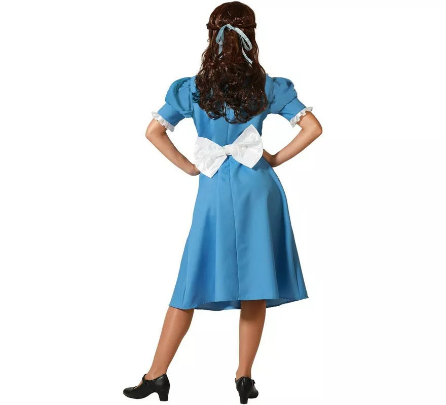 Disfraz de Princesa de Cuento azul para mujer