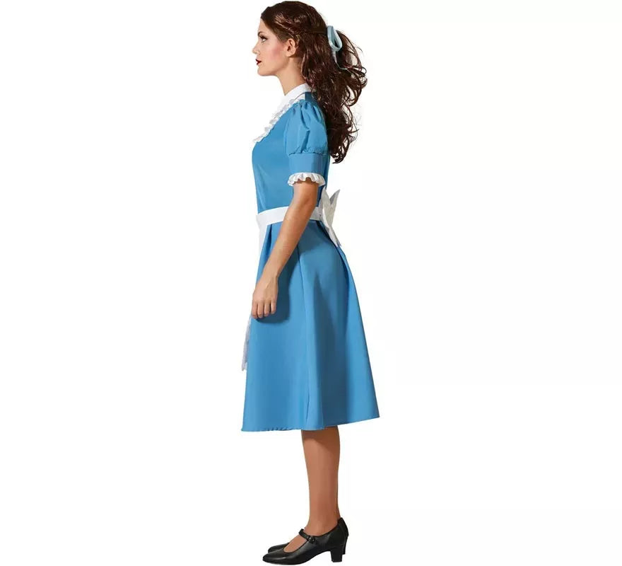 Disfraz de Princesa de Cuento azul para mujer