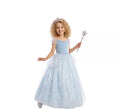 Disfraz de Princesa de Cuento azul para niña